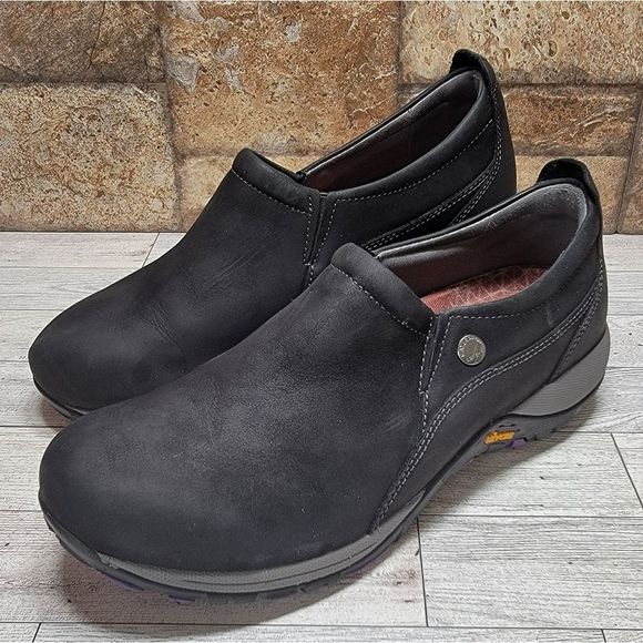 patti black milled nubuck